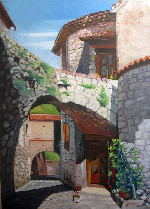 Ruelle &agrave; Balazuc par Fred Jaarsma