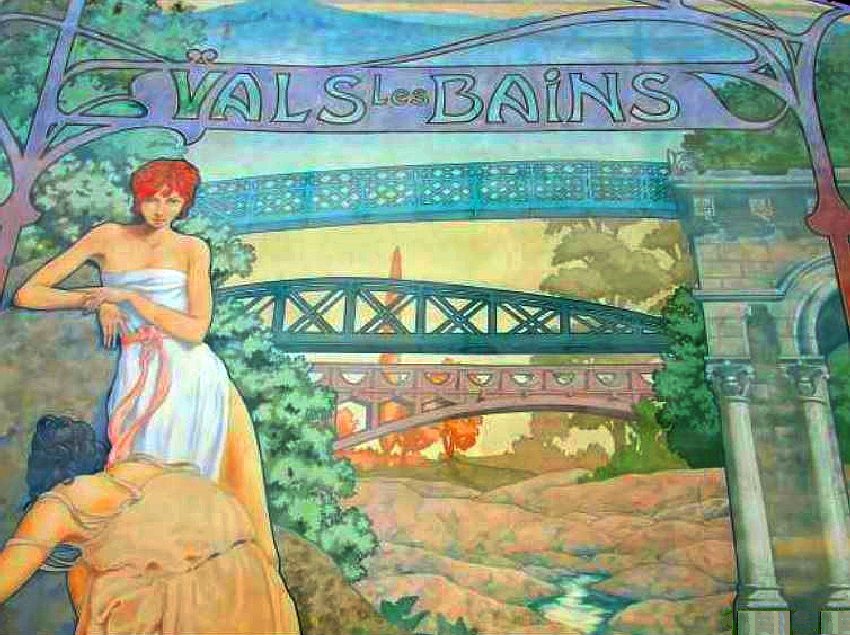 Affiche Vals les Bains
