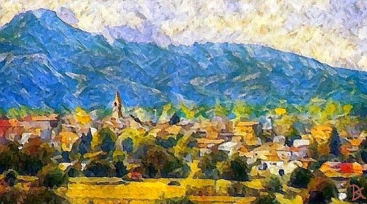 Vue de Vallon-Pont d'Arc par Dan Kopel