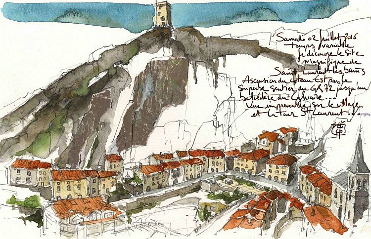 Saint Laurent les Bains par Nicolas Roux