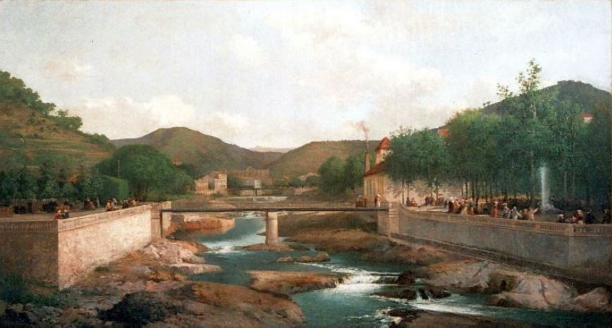 Vals les Bains par Joseph Xavier Mallet