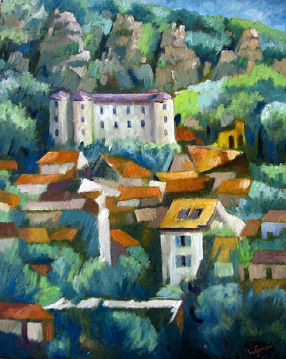 Ch&acirc;teau de Vog&uuml;&eacute; par Fred  Jaarsma