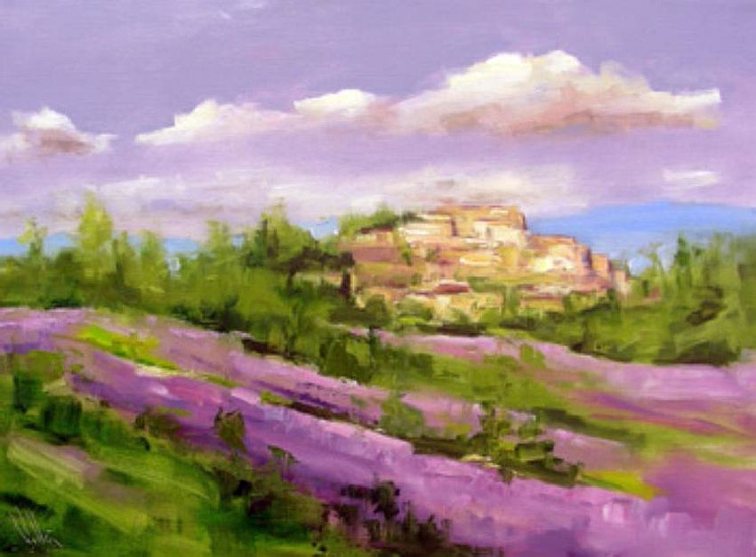 Chateau de Grignan par Eric Emile Walker