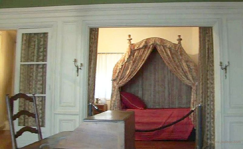 chambre Mme de S&eacute;vign&eacute;  ch&acirc;teau de Grignan