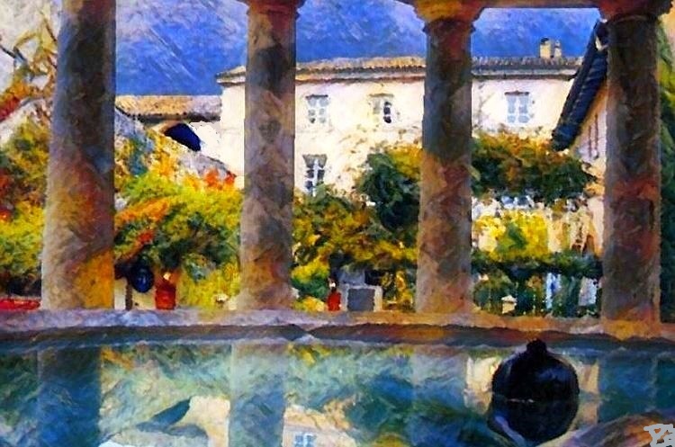 Lavoir du Mail &agrave; Grignan par Dan Kopel