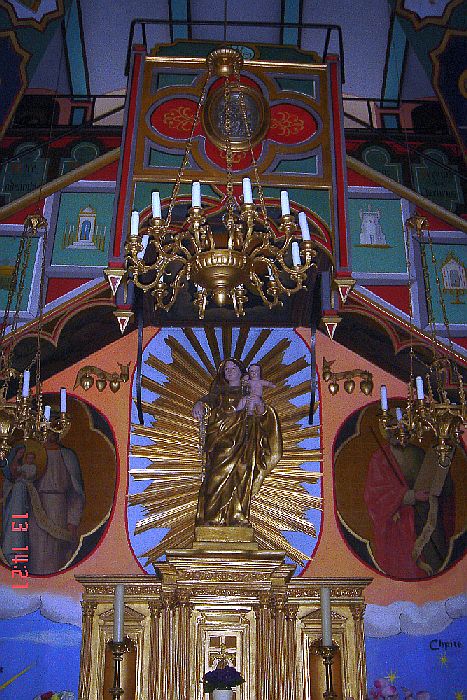 int&eacute;rieur  chapelle de la Randonne  Nyons