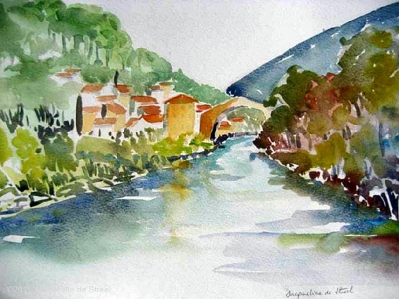 La Dr&ocirc;me &agrave; Nyons par jacqueline de Streel