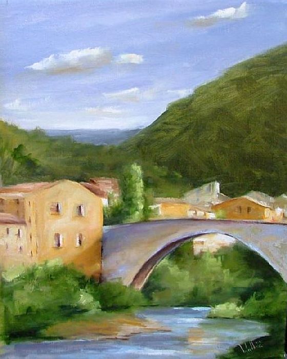 le pont roman  &agrave; Nyons par Eric Emile Walker
