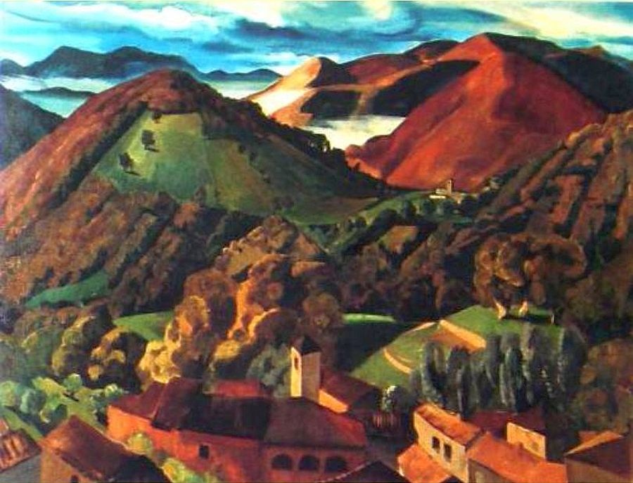 Paysage autour de Dieulefit par Willy Eisenschitz