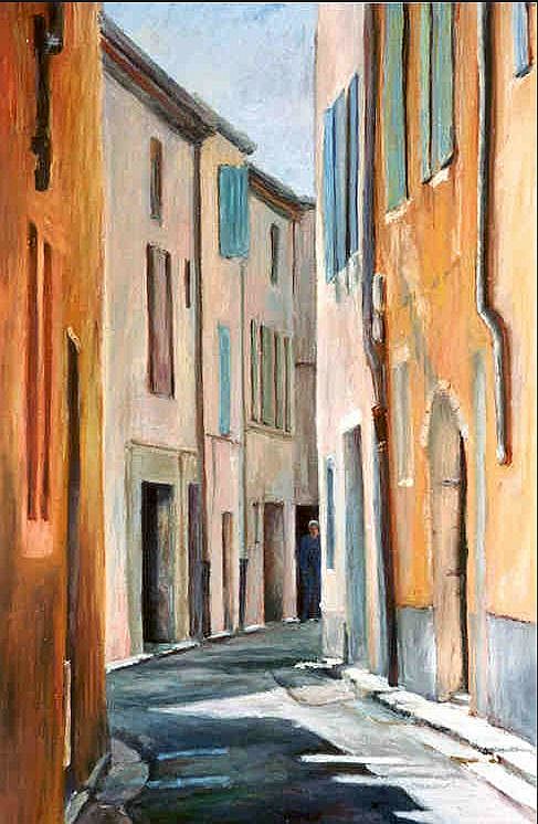 Rue &agrave; Dieulefit par Gary Wick