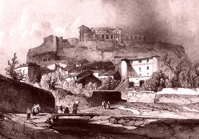 ch&acirc;teau de Grignan XIXe