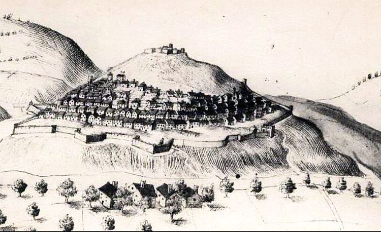 Gravure ancienne  de Mirmande