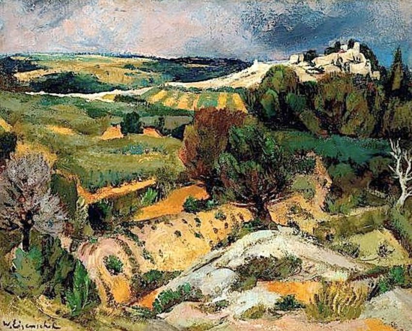 Paysage de la  Drome par Willy Eisenschitz