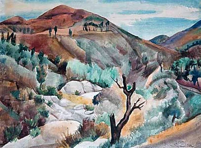paysage de la Drome Wolly Eisenschitz