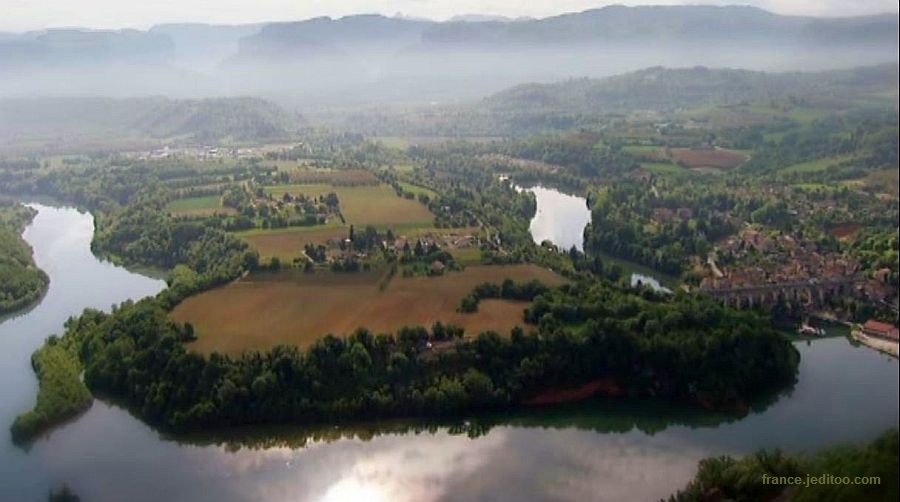 Paysage de la plaine de  Valence