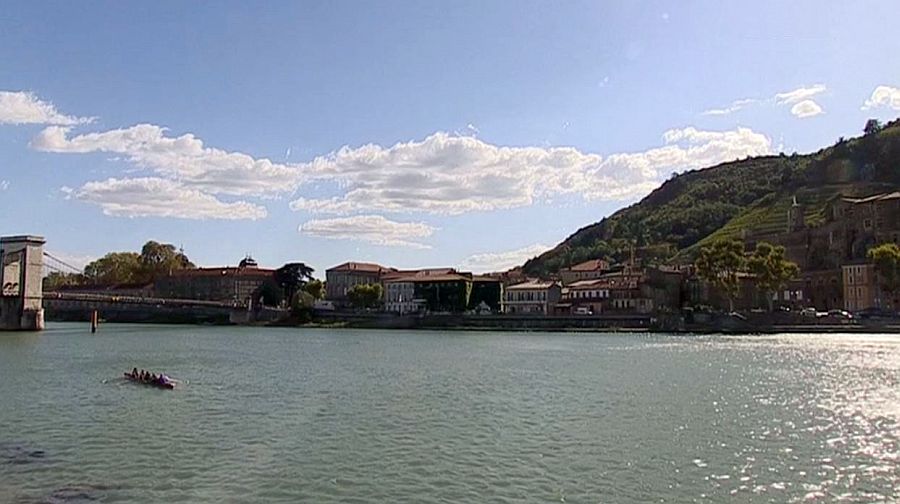 Vue de Tain l'Hermitage