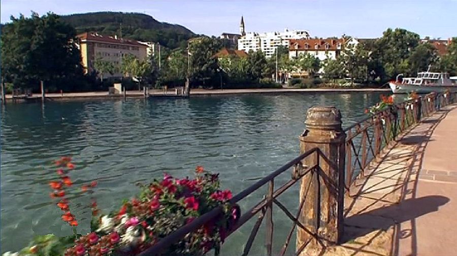 Les rives du lac à Annecy