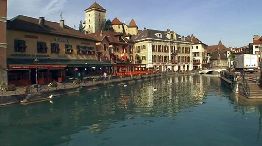 Rives du Thiou à Annecy