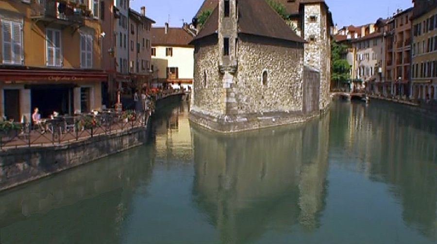 le Palais de l'île ou vieille prison à Annecy