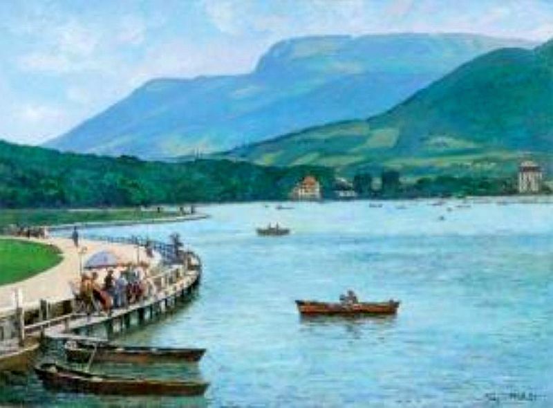 Lac d'Annecy par Julien Bouvier
