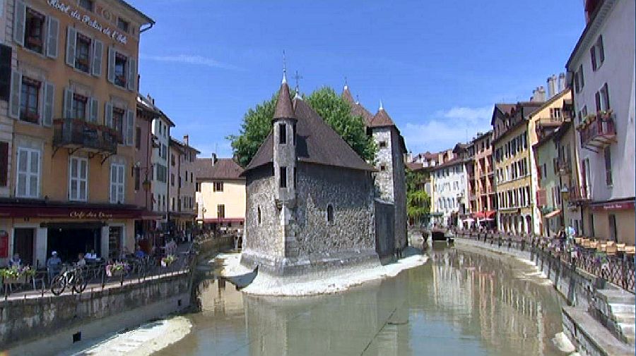 le Palais de l'île ou vieille prison à Annecy