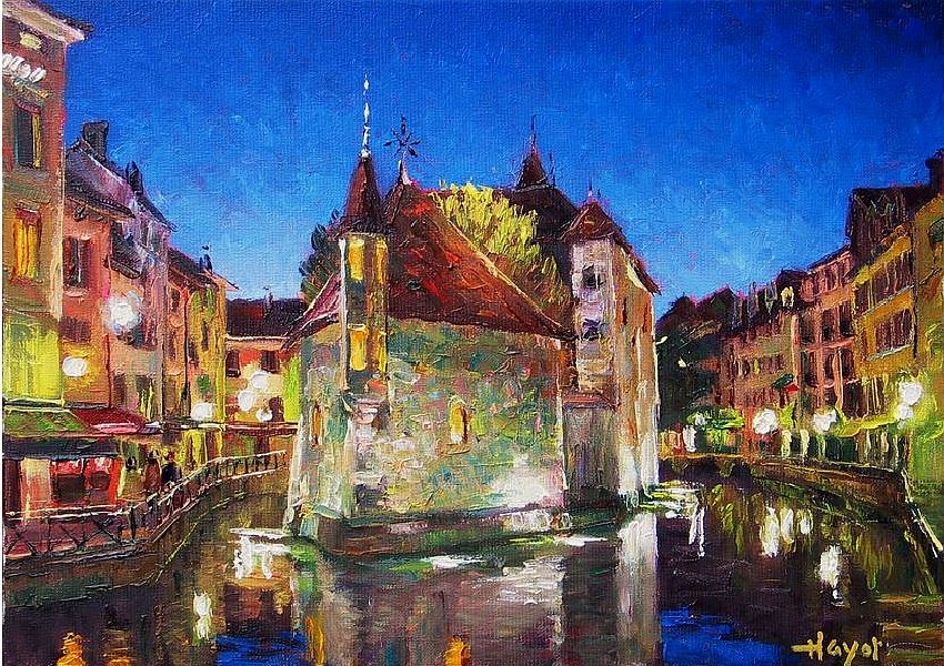 Nocturne  au palais de l'Isle par Pascal Hayot