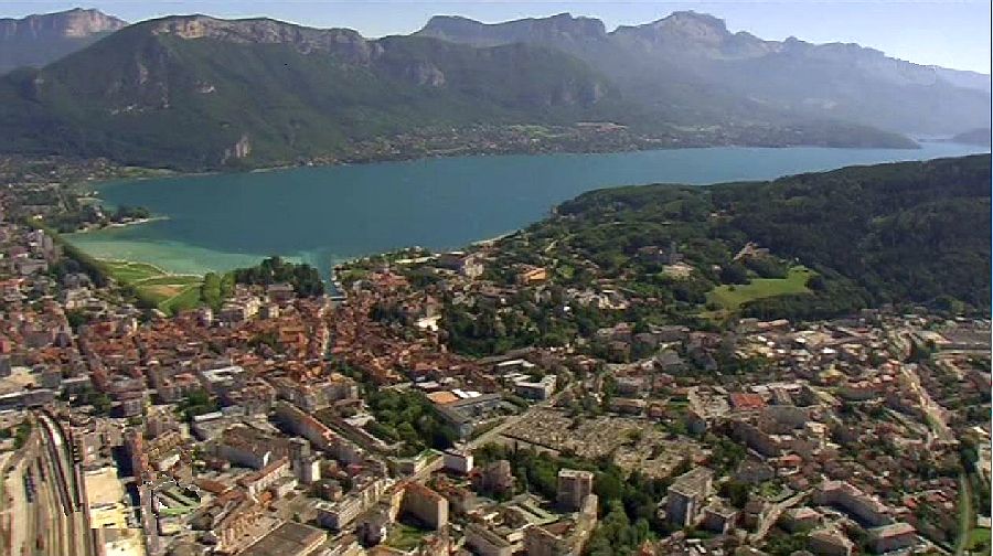 Annecy vue des hauteurs