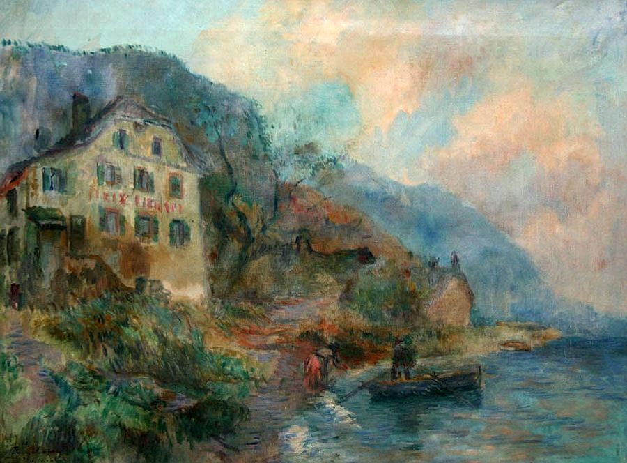 Saint-Gingolph par Albert Lebourg
