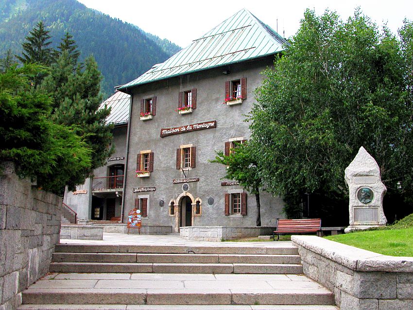 Maison de la montagne, bureau des guides, &agrave; CHamonix