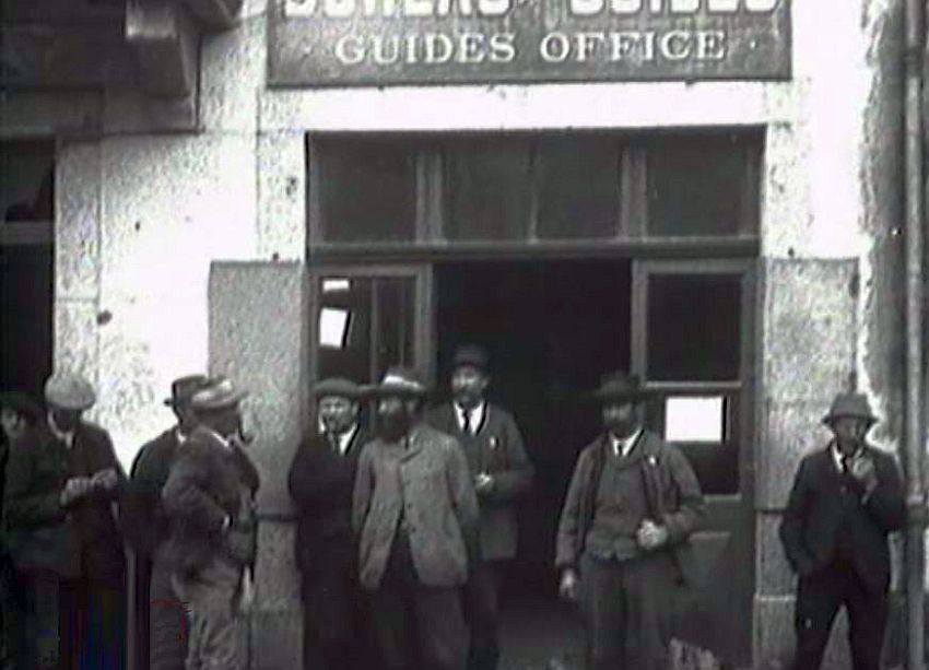 Guides de Chamonix en 1920