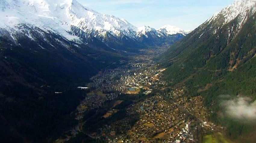 Chamonix et sa vall&eacute;e