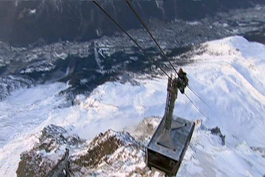 T&eacute;l&eacute;ph&eacute;rique de l'Aiguille du Midi