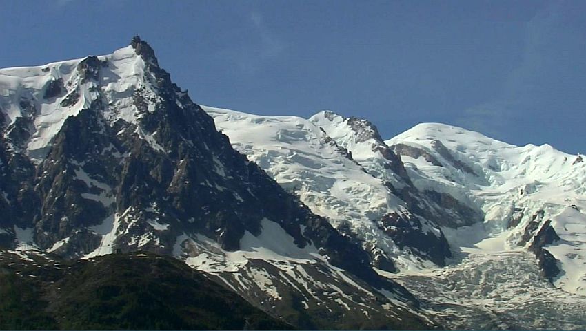 Pic du midi et Mont Blanc