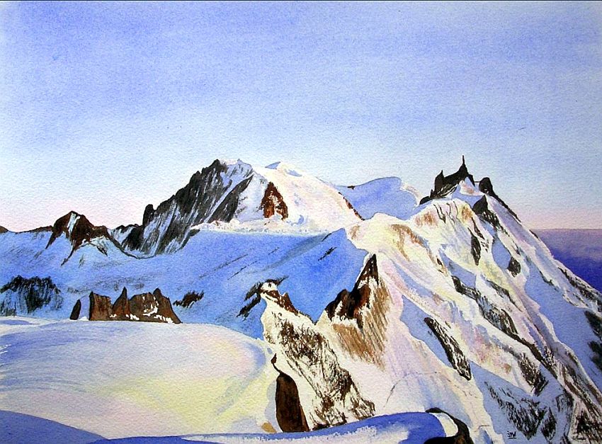 L'Aiguille du Midi par J.P. Wisniewski