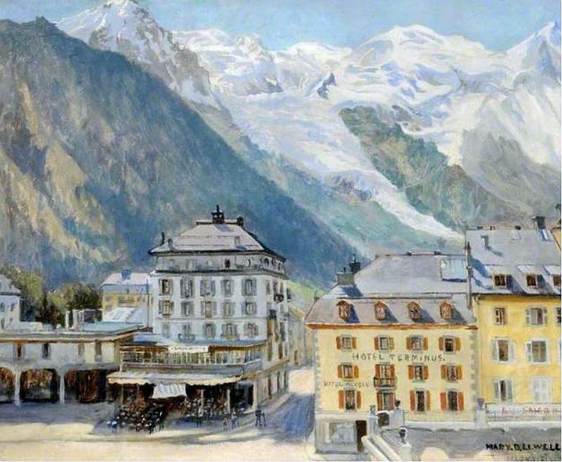 Chamonix par Mary Dawson Elwell