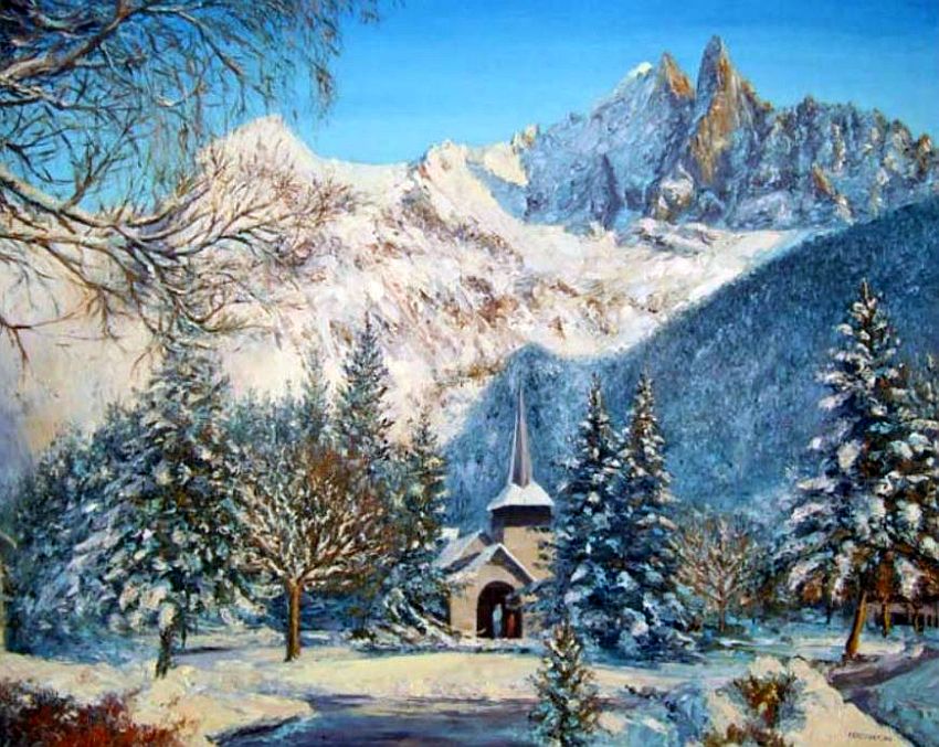 Chapelle des Praz par Philippe Fescourt