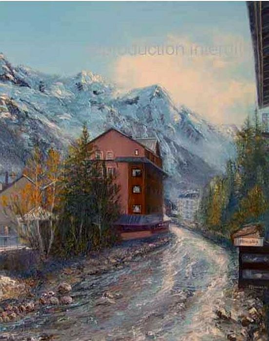 L'Arve &agrave; CHamonix par Philippe Fescourt