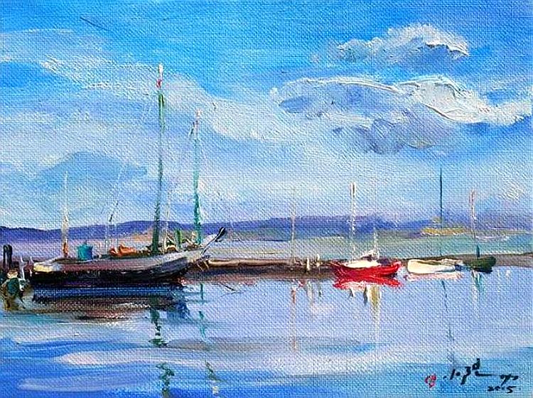 Evian, le port par Xiaoyang Galas