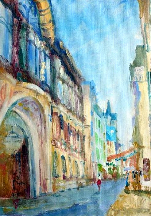 Vieille rue d'Evian par Xiaoyang Galas