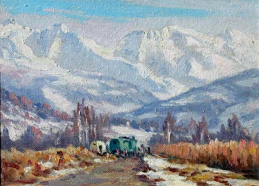 Le mont Blanc par Florent Chad&eacute;