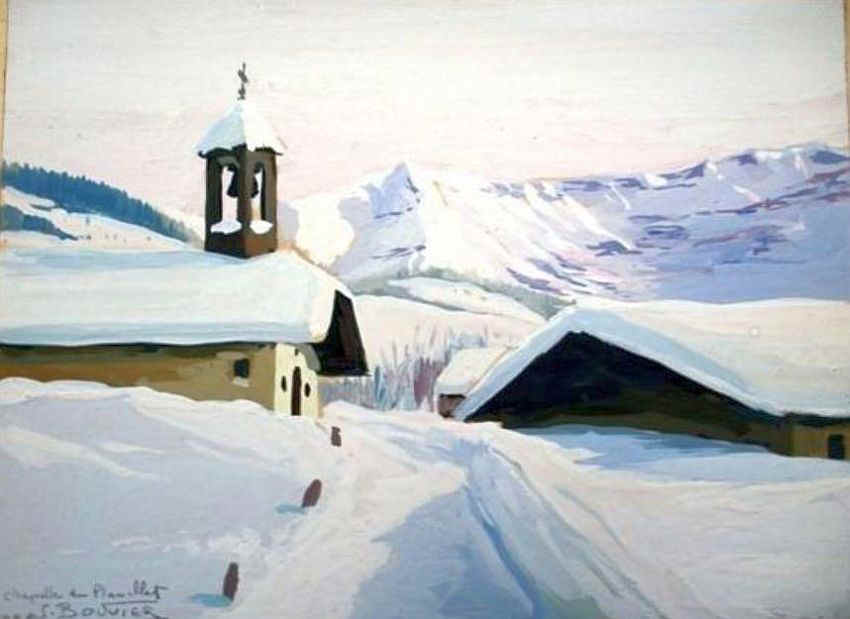 Chapelle du Planellet   pr&egrave;s de Meg&egrave;ve par Julien Bouvier