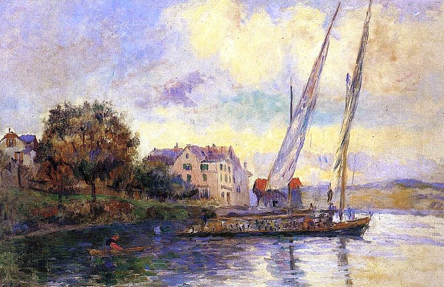 Saint-Gingolph par Albert Lebourg