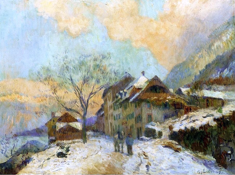 Saint-Gingolph par Albert Lebourg