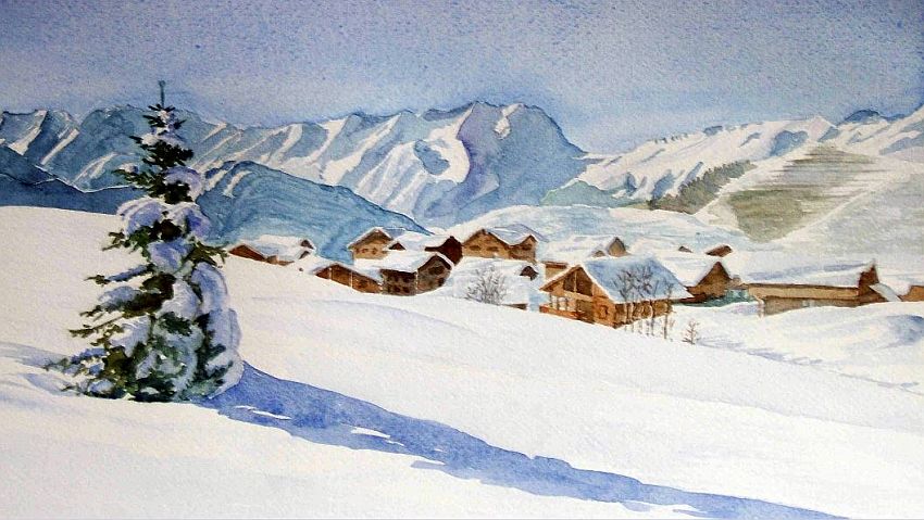 L'Alpe-d'Huez par Christian Rouvidant