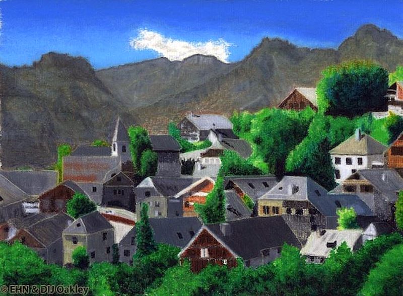 Villard Reculas, pr&egrave;s de l'Alpe-d'Huez par Howard Oakley