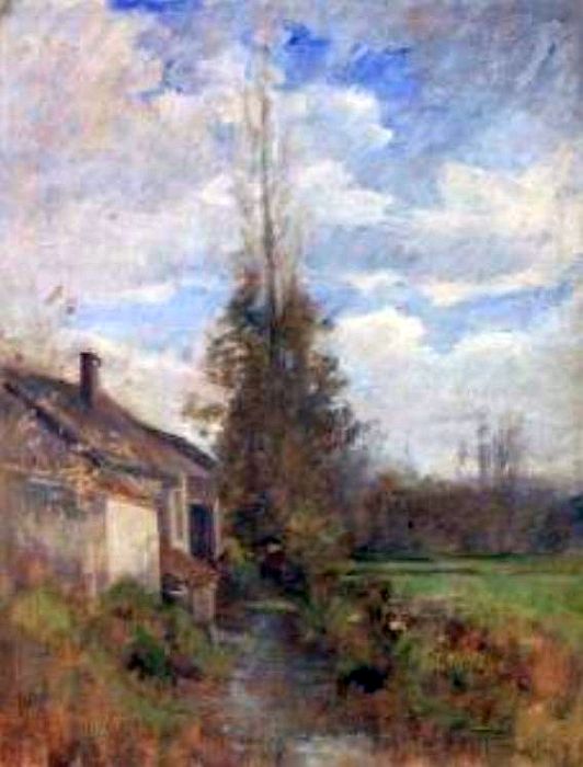 Lavoir &agrave; Morestel par Claude Marie Reignier