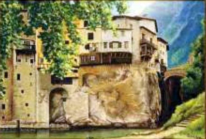 Maisons anciennes &agrave;  Pont-enRoyans par Roland Atlan