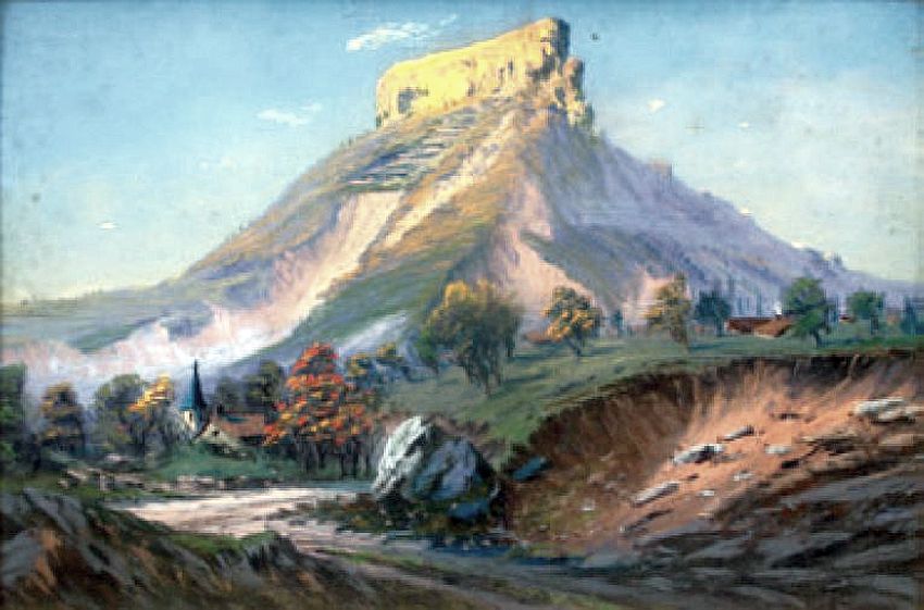 Le mont Aiguille par Joseph Giroud