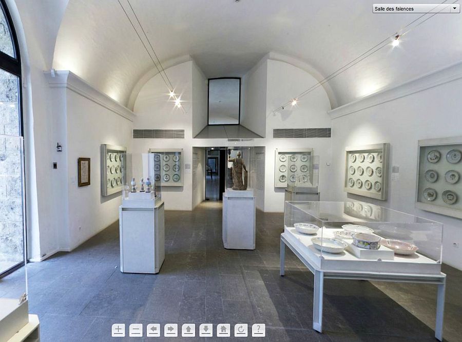 Visite 360&deg; salle des fa&iuml;ence Mus&eacute;e de la R&eacute;volution de Vizille