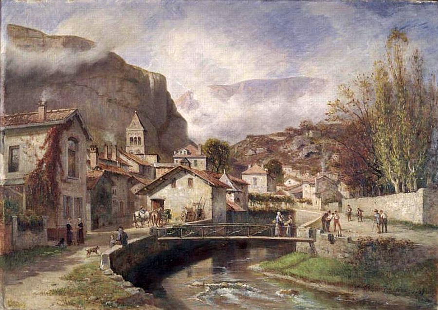 Sassenage et le Furon par Henri Blanc-Fontaine